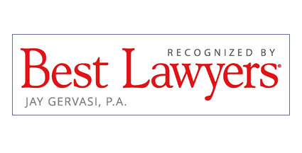 Recognized by Best Lawyers Jay Gervasi, P.A. logo