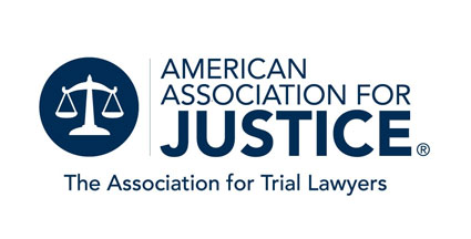 American Association For Justice The association for Trail Lawyers logo
